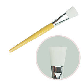 Кисть для нанесення масок дерев'яна ручка (пензлики для малювання, пензлики для моделювання, манікюрні)