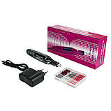 Стартовий набір для манікюру та педикюру лампа для нігтів Sun One 48W Фрезa ручка база топ і гель-лак milano, фото 2