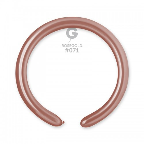 Кулі для моделювання РОЗОВОЕ ЗОЛОТО (Rosegold) № 71 В упак:100шт. Пр-під:"Gemar"(Італія)
