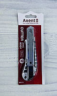 Нож канцелярский металлический Резиновые вставки №6901-А 9074Ф++ Axent Германия