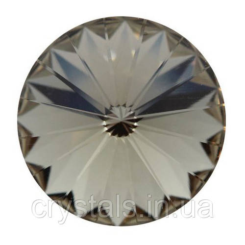 Риволи Preciosa (Чехия) 12 мм Black Diamond