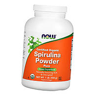 Спіруліна Now Foods Organic Spirulina Powder 454 г