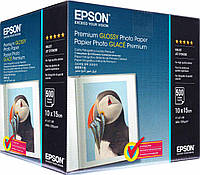 Фотобумага Epson Premium Glossy Photo Paper 255 г/м кв, 10х15см, 500л. (C13S041826)