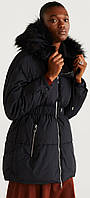 1, Демисезонная утепленная куртка с капюшоном Манго MANGO Размер S-XS Оригинал