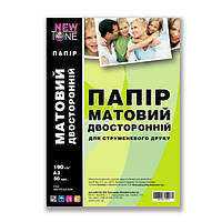 Фотобумага NEWTONE Матовая двухсторонняя 190Г/м кв, А3, 50л (MD190.A3.50N)