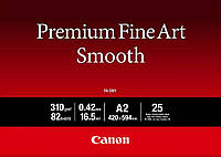 Фотопапір Canon Premium Fine Art Paper Smooth 310 г/м кв, A2, 25л (1711C006)