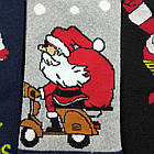 Шкарпетки чоловічі новорічні махрові "Слід Лева" 42-43р машина асорті 20040208, фото 4