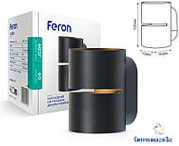 Настенный накладной светильник Feron AL8001 G-9 черный 100х70х90 мм