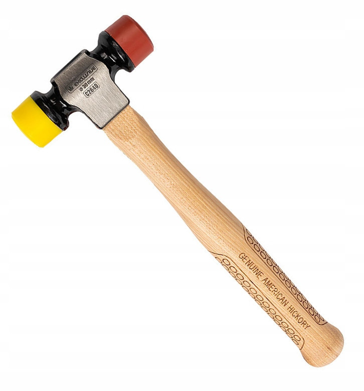 Молоток рихтовочний Richmann 35 мм ручка Hickory (C2641)