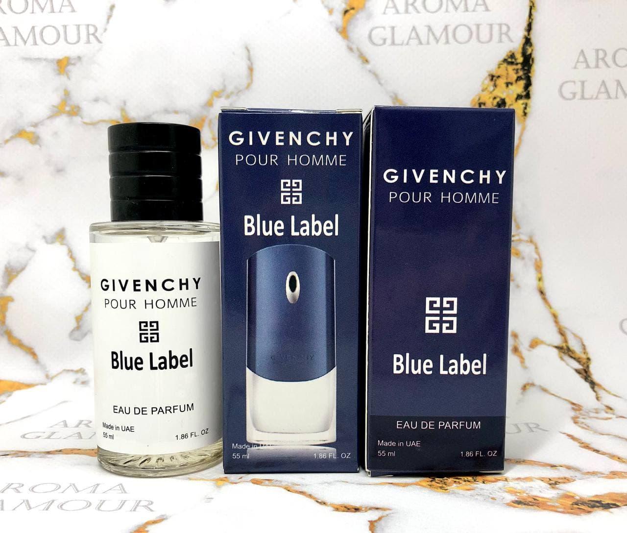 Парфумована вода чоловіча Pour Homme Blue Label (Блю Лейбл Пур Хом) 55 мл, фото 1