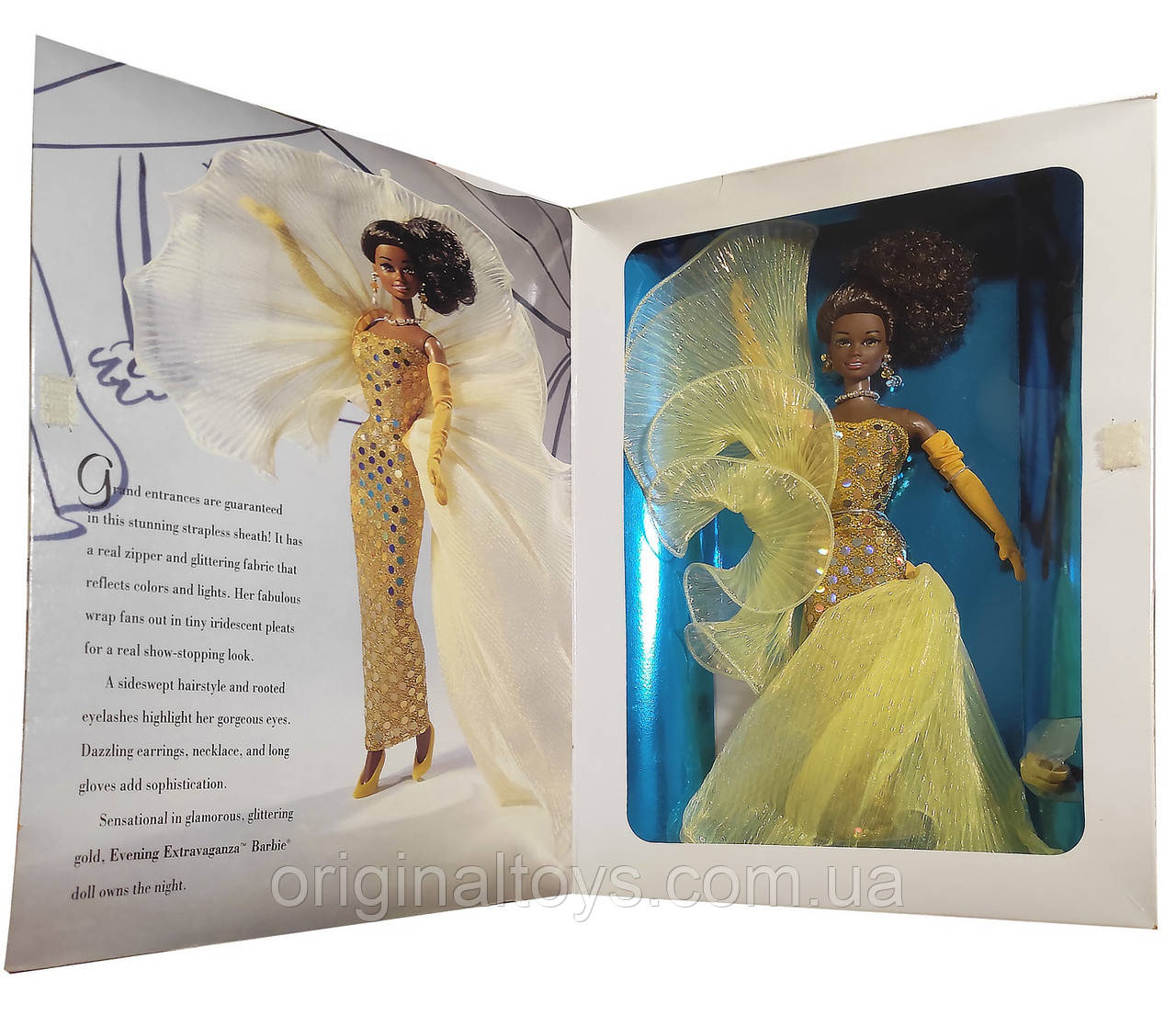 Колекційна лялька Барбі Вечірня феєрія Barbie Evening Extravaganza Classique Collection 1993 Mattel 11638, фото 1