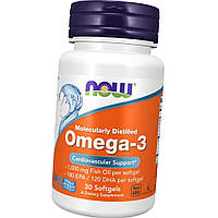 Омега-3 NOW Foods Omega-3 30 гел капс