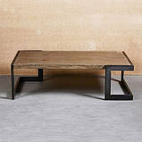 Столик журнальний, кавовий в стилі Loft 700х500х450 Жокей, фото 4