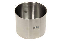 Чаша металлическая насадки кофемолки для блендера Braun 7322117074 Уцененный