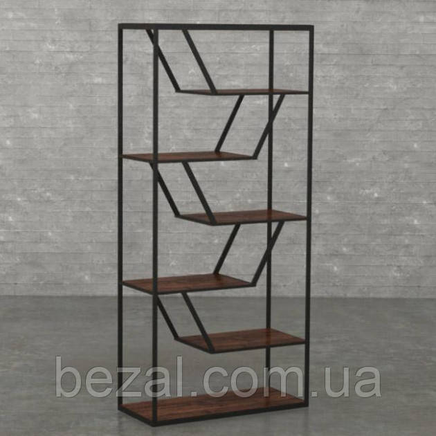 Стелаж в стилі Лофт 2200х1000х450мм СТЖ131, фото 1