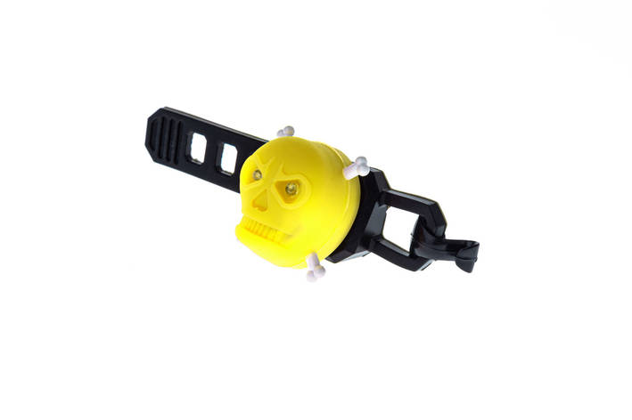 Набір світла на велосипед ONRIDE силіконова Cool жовтий, фото 1