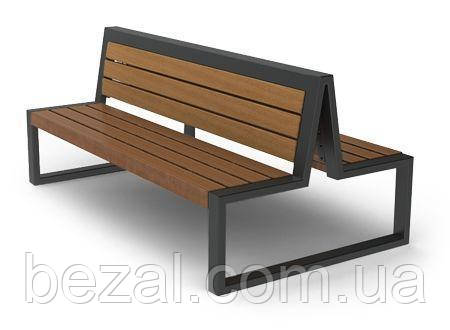 Лава подвійна в стилі ЛОФТ 1800х1150х900 - ЛС37, фото 1