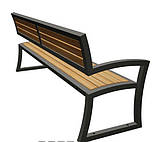 Лава в стилі ЛОФТ 1800х750х450 - ЛС63, фото 2