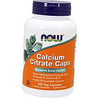 Кальций цитрат NOW Calcium Citrate Caps 120 капс минеральный комплекс