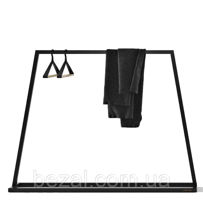 Вішалка рейл Шоурум 14 в стилі Лофт 900х1200х300 Грейс, фото 1