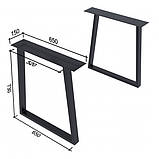 Стіл обідній в стилі Лофт 1200х760х800мм Шанкар, фото 2