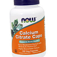 Кальций цитрат NOW Foods Calcium Citrate Caps 120 капсул