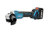 Акумуляторна пила - болгарка Makita DGA540 безщітковий 24V / 5Ah, фото 4