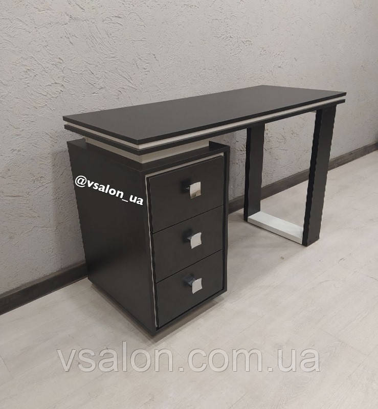 Стіл манікюрний лівосторонній, з тумбою V531