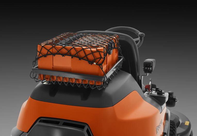 Полиця з сіткою для багажника радера Husqvarna R419/R420, фото 1