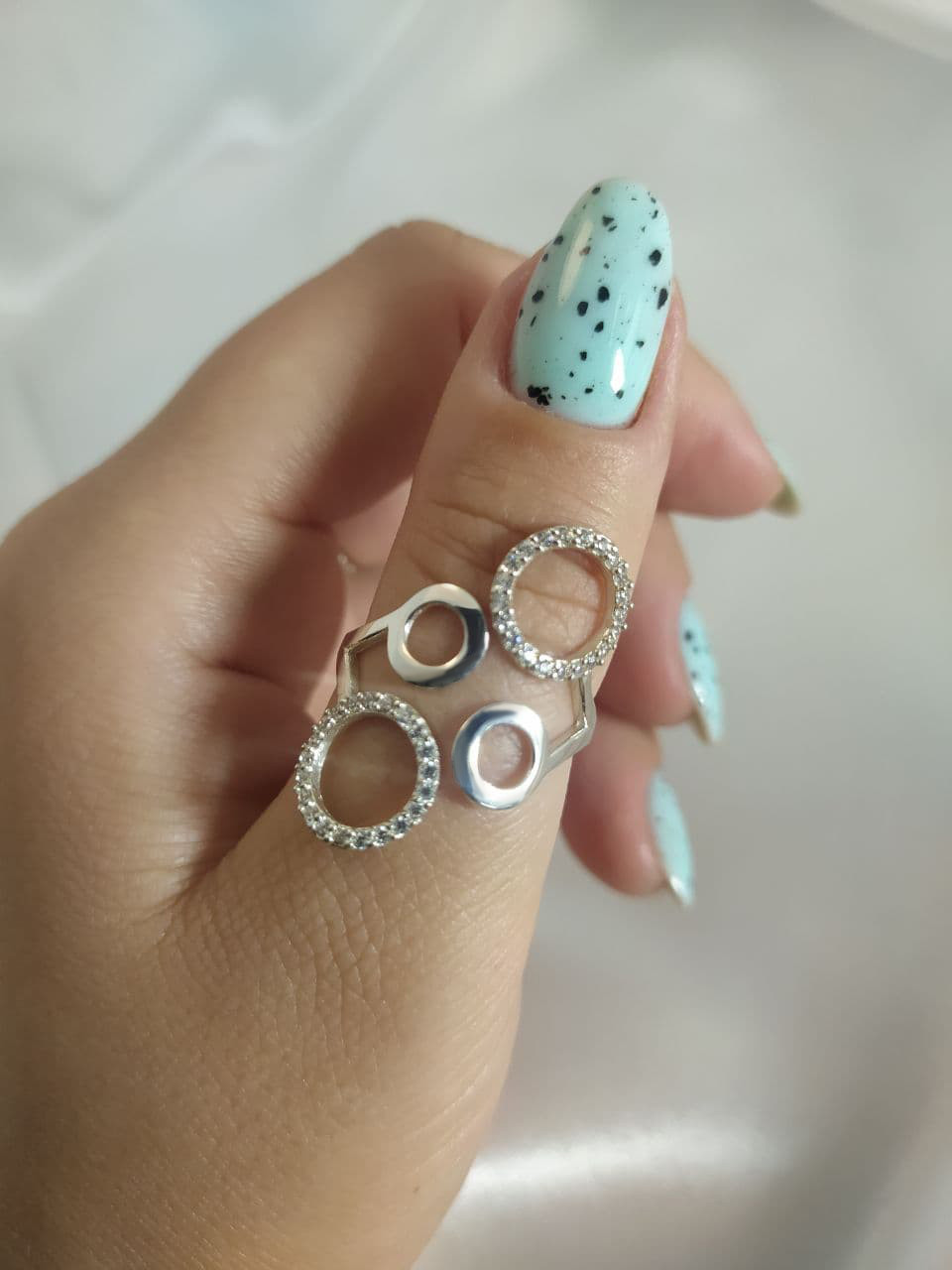 Серебряное колечко Терра 319К