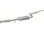 Резонатор Фіат Добло (Fiat Doblo) 1.6 -16V 00-05 (07.302) Polmostrow алюминизированный