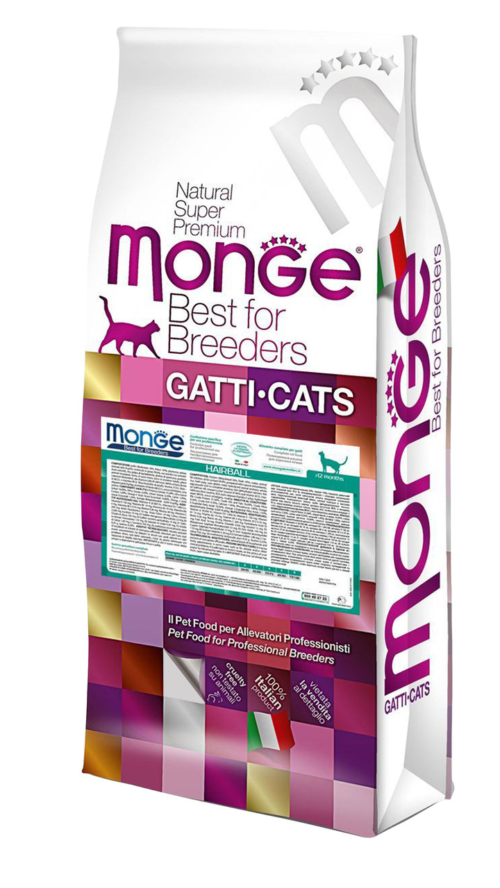 MONGE CAT  Hairball - 10 кг