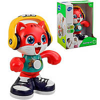 Розвиваюча іграшка для малюків Hola E 721 Інтерактивний танцюючий співаючий говорить музичний кіт для дітей