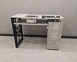 Стіл манікюрний LOFT правосторонній V438, фото 2