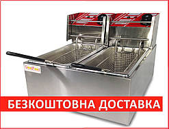 Фритюрниця чебуречница GoodFood EF4+4 електрична