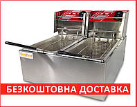 Чебуречница Фритюрница GoodFood EF66 6+6 л двойная