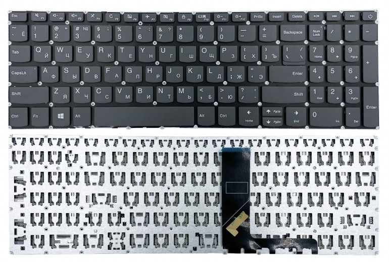 Клавіатура для Lenovo IdeaPad 320-15IKB, 320-15IAP, 320-15ABR, 320-15AST, 320-15ISK