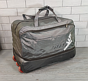 Середня дорожня сумка на коліщатках обсяг 70 літрів з розширенням 90 літрів NF-136, фото 4