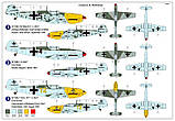 Пластикова модель 1/72 AZ model 7698 німецький винищувач Messerschmitt Bf 109E-1 „JG.27“, фото 3