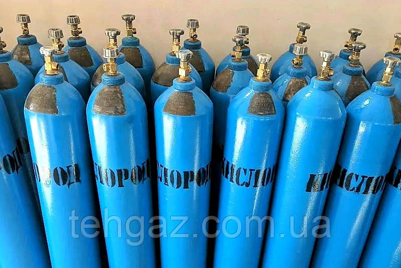 Баллон для кислорода 40л. Кислородный баллон . (ID#1493722856), цена ...
