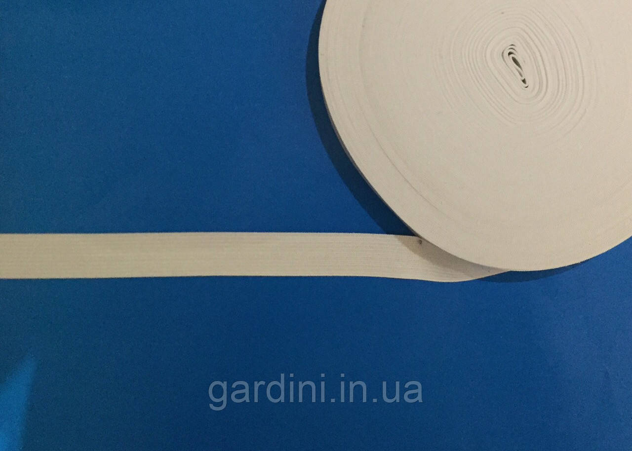 Гумка біла 20 мм