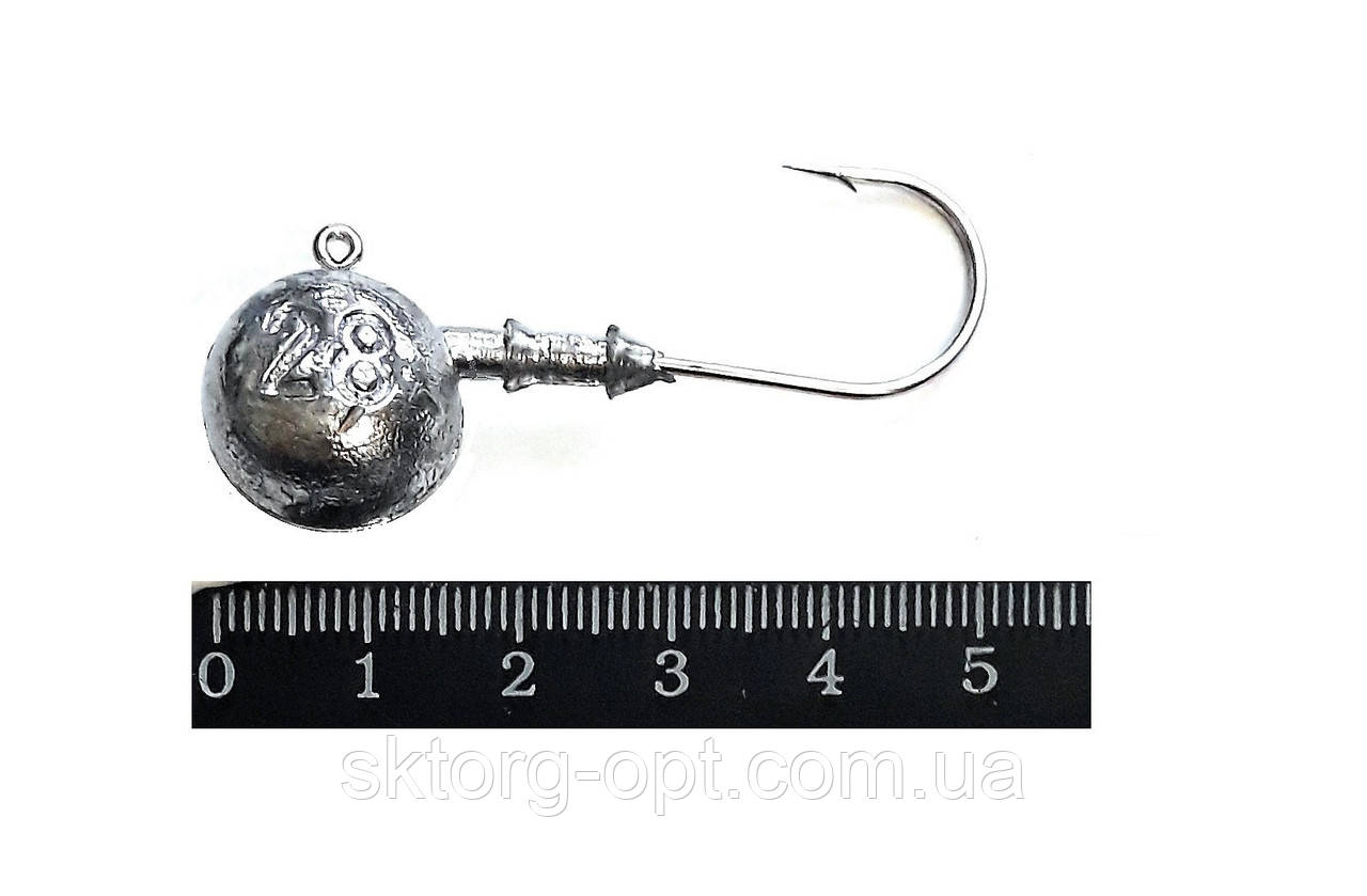 Джиг головка (кр. Kumho) 28р.-4/0