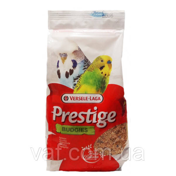 Корм для хвилястих папуг Versele-Laga Prestige Вudgies Верселе-Лага Престиж Папуга, зернова суміш, 1 кг