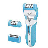 Епілятори та жіночі Gemei GM-3051 (2 в 1) з бритвеної насадкою (LED підсвічування), фото 2