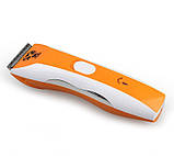 Тример - акумуляторна машинка для стрижки тварин Professional Pet Clipper BZ-806, фото 3