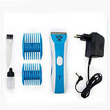 Тример - акумуляторна машинка для стрижки тварин Professional Pet Clipper BZ-806, фото 5