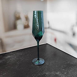 Бокал для шампанського "Зеркальна бісрюза" 200 мл