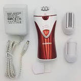 Епілятор жіночий GEMEI GM-7002 3 В 1, фото 2