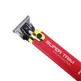 Професійний триммер для стрижки бороди і волосся 5в1 Gemei GM-865, фото 3