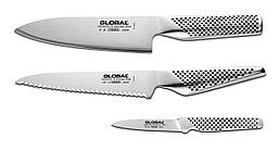 Ніж Global — набір із 3 частин